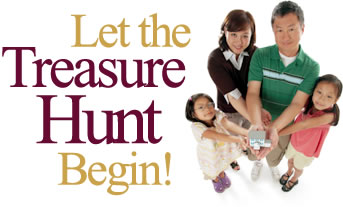 Let the treasure hunt begin!