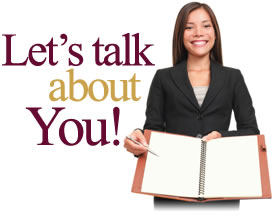 Let's talk about you!