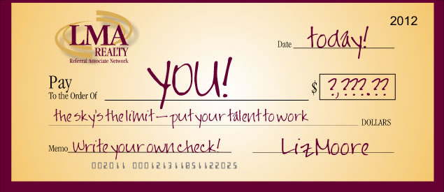 LMA Realty referral check