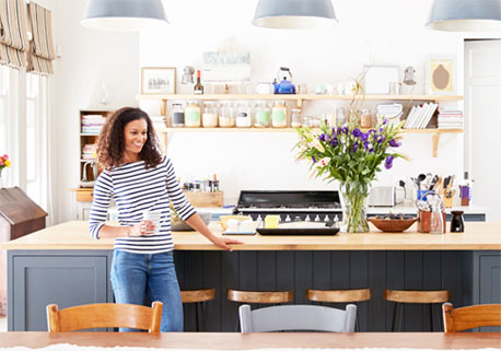 woman in kitchen